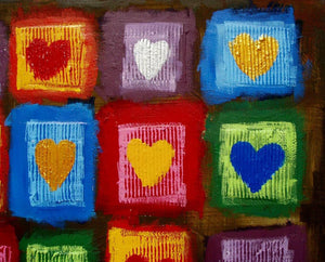 love heart paintings