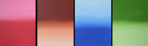 Multi Colour Triptych quadriptych
