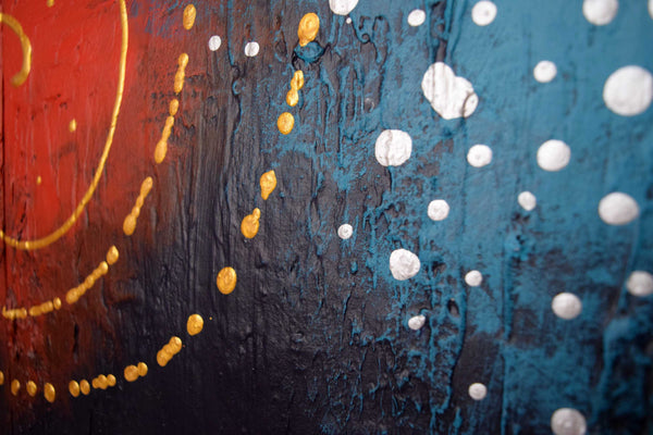 large paintings for sale fibonacci spiral art