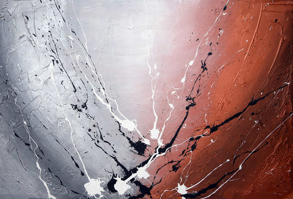 close up of large paintings for sale