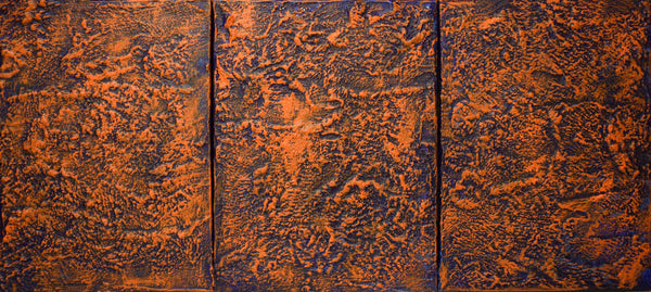 buy original artwork orange peel triptych