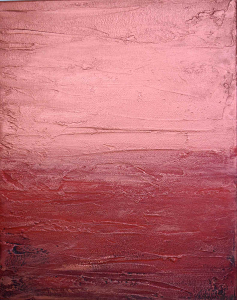 quadtych painting in rouge