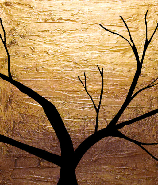 gold artwork tree paintings for your inspiration
