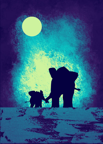 Animal Wall Art Ideas For Your Home elephants