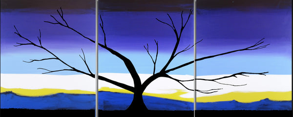 canvas tree pictures Abstract landscape Woods