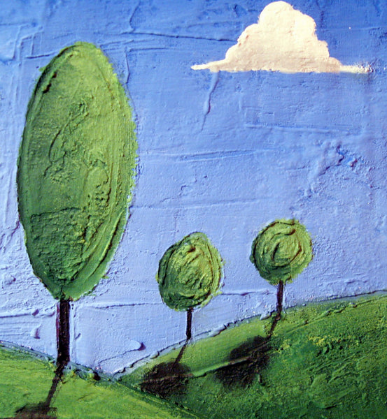 abstract tree paintings rolling hills