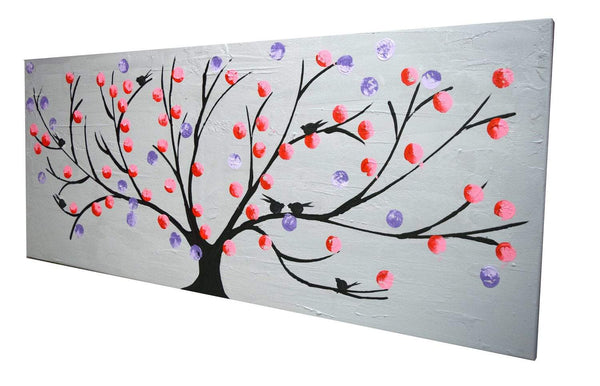 birds on a wire painting Birds of Summer bird art pictures