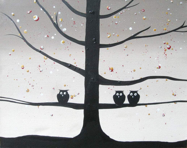 cute owl art