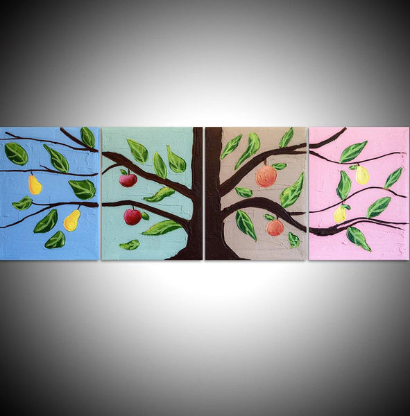 Fruit Tree quadriptych