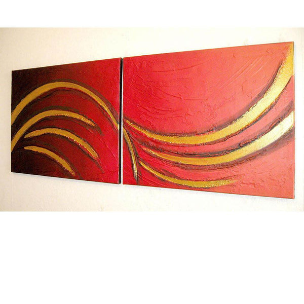 abstract canvas art for sale Gold crescendo painting original abstract art uk oversized metal wall art