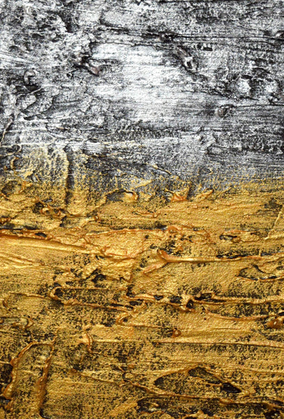 silver paintings gold art