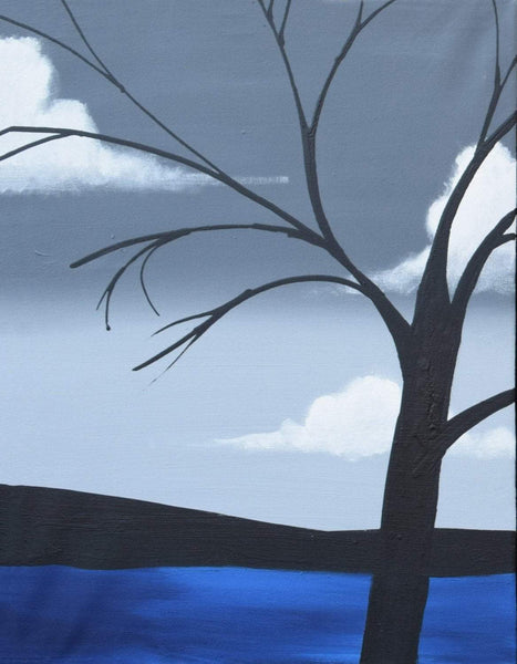 canvas tree pictures Moonlight Sonata 3 piece wall art abstract