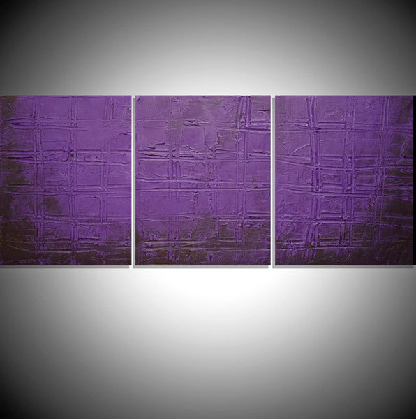 purple painting " Purple Trance " canvas original painting