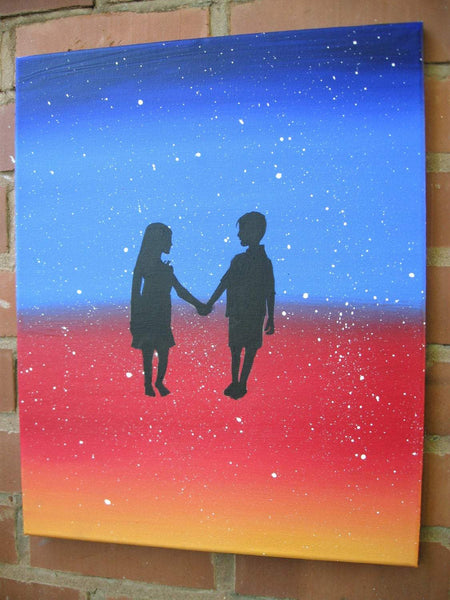 Star Struck valentines paintings