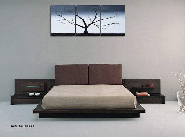 tree art black and white  The Wild Wood tree paintings black and white