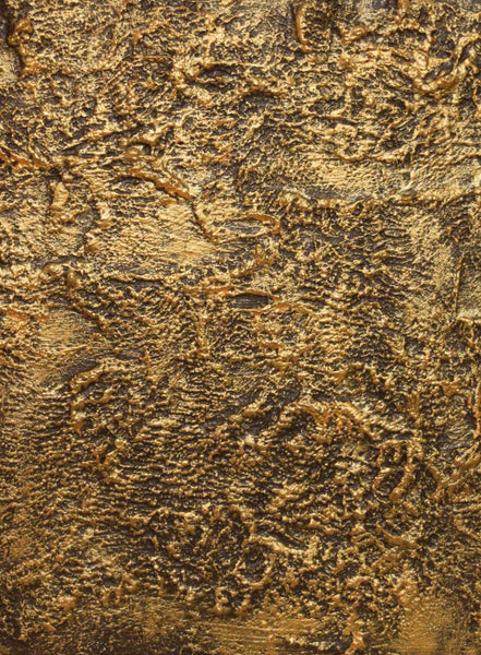 oversized metal wall art triptych canvas Gold abstraction fine art for sale