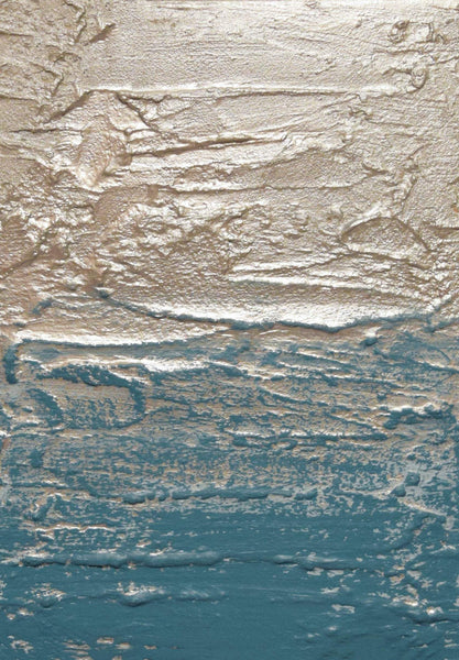 turquoise abstract painting " Turquoise Peace "  3 big sizes