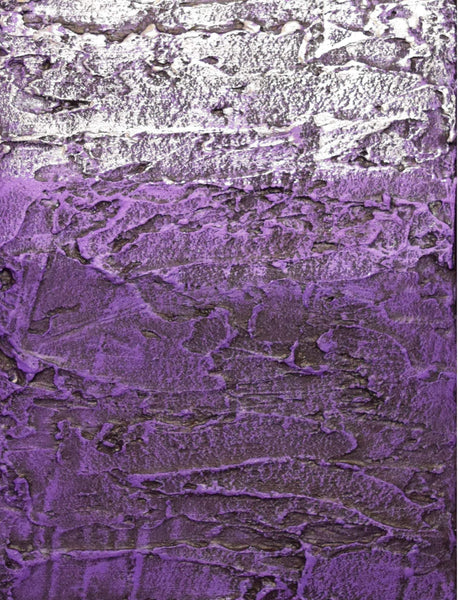 silver paintings  " Tones of Purple "  3 big sizes