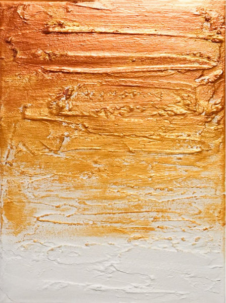 gold artwork canvas, original and metallic " Gold State "