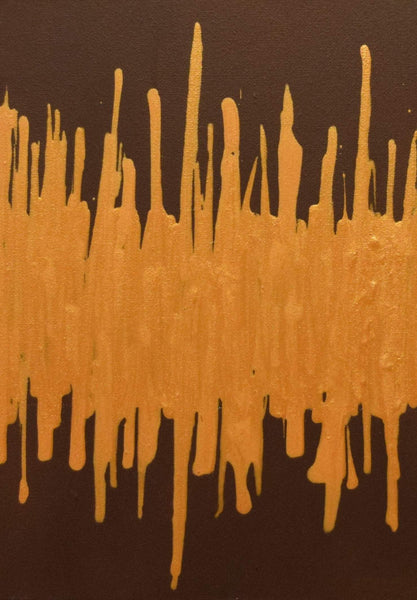 canvas triptych tone painting close u