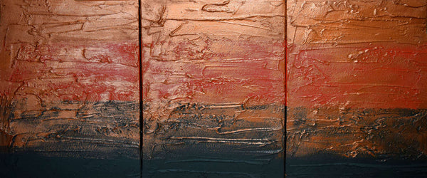 buy artwork online  orange copper