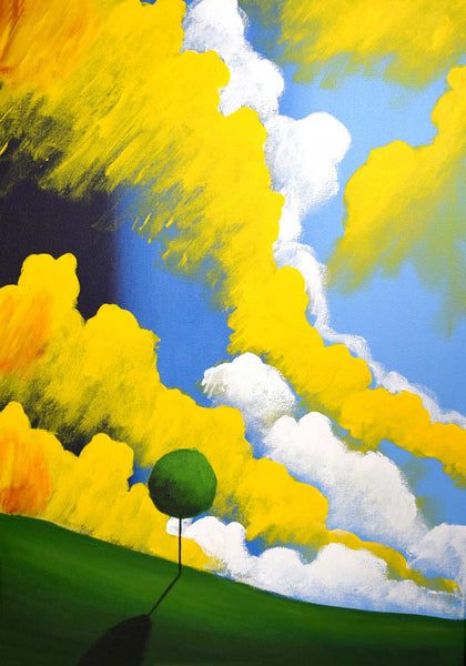 clouds painting