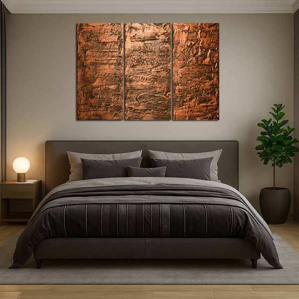 copper on the wall art