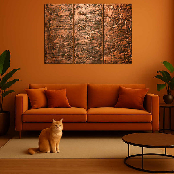 copper on wall art