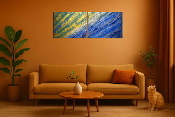 Colours of the Divine 48 x 18 "