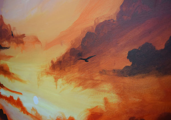 large paintings for sale the Way home
