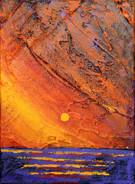 colourful landscape paintings molten