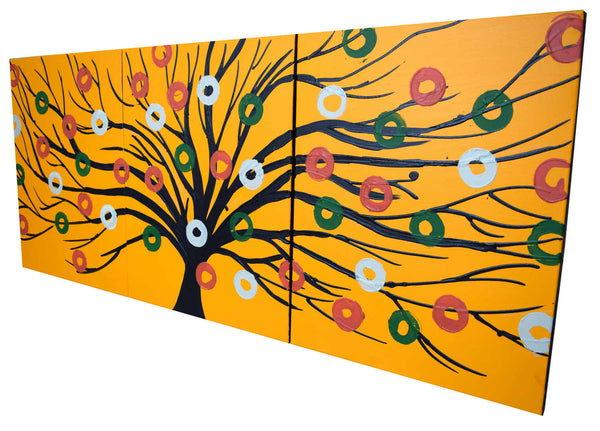 tree_wall_art yellow art