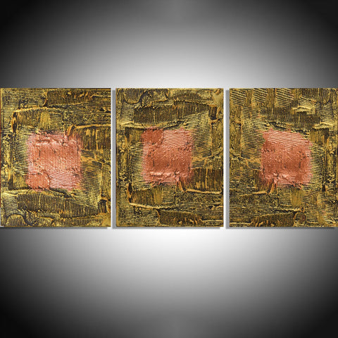 Copper Artwork State oversized metal wall art