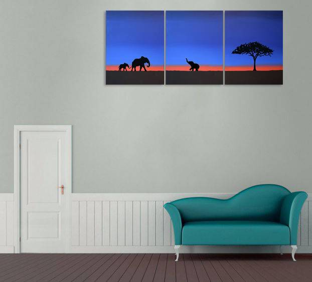 paintings of elephants for sale 