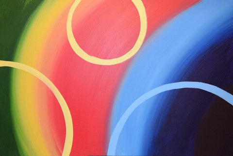 extra large wall art original painting on canvas wall art abstract hanging paintings on canvas 36 x 24 " acrylic home decor