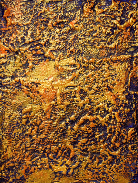 Inquisitive Gold painting