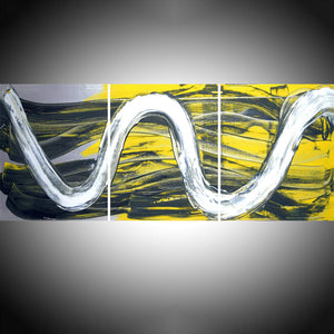 modern wall art uk Yellow Affinity