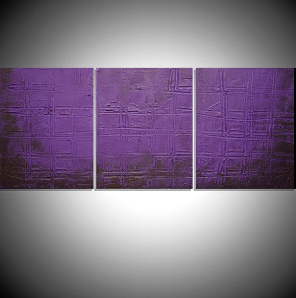 purple painting " Purple Trance " canvas original painting