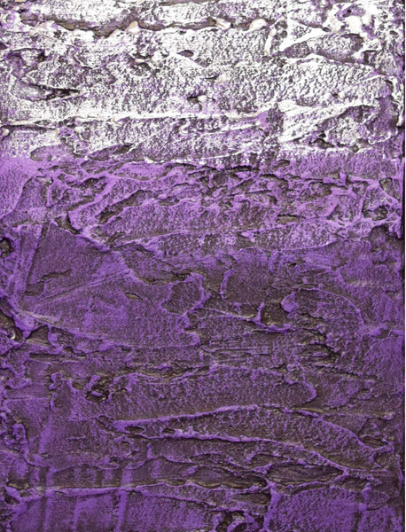triptych large paintings on canvas,  " Tones of Purple "  3 big sizes